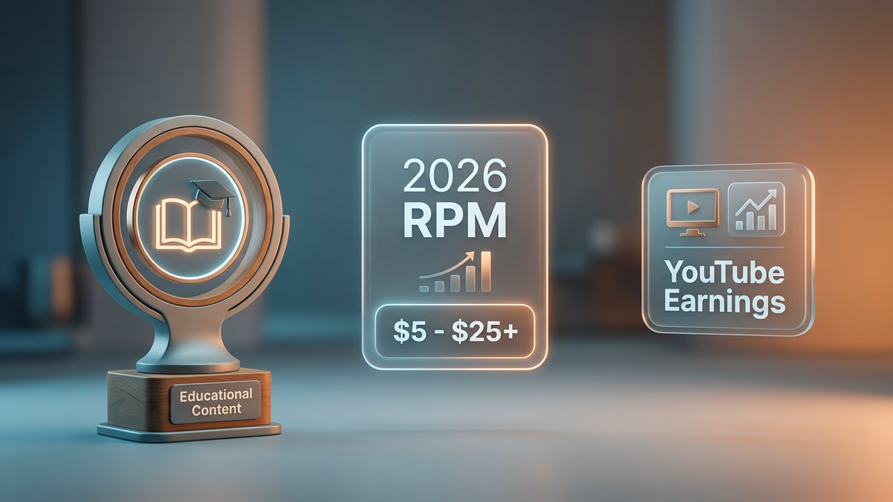 Education YouTube RPM: How Much Educational Content Earns in 2026