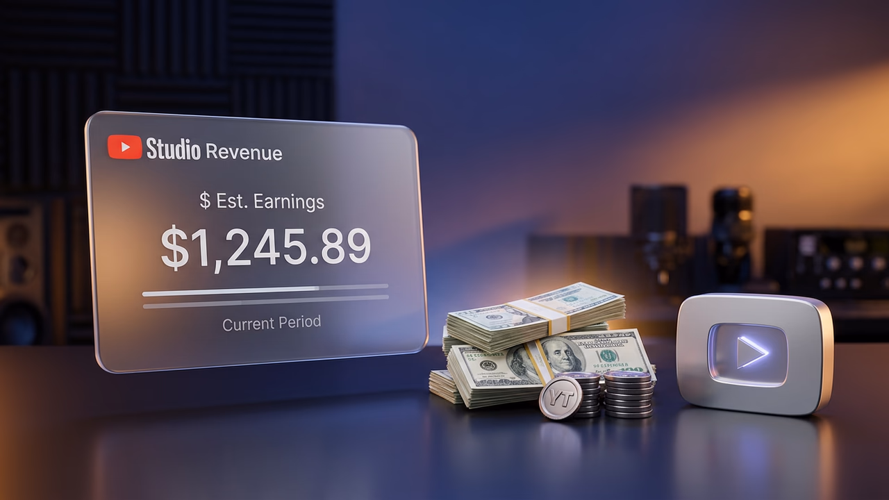 YouTube Estimated Earnings Explained — What the Studio Number Actually Means
