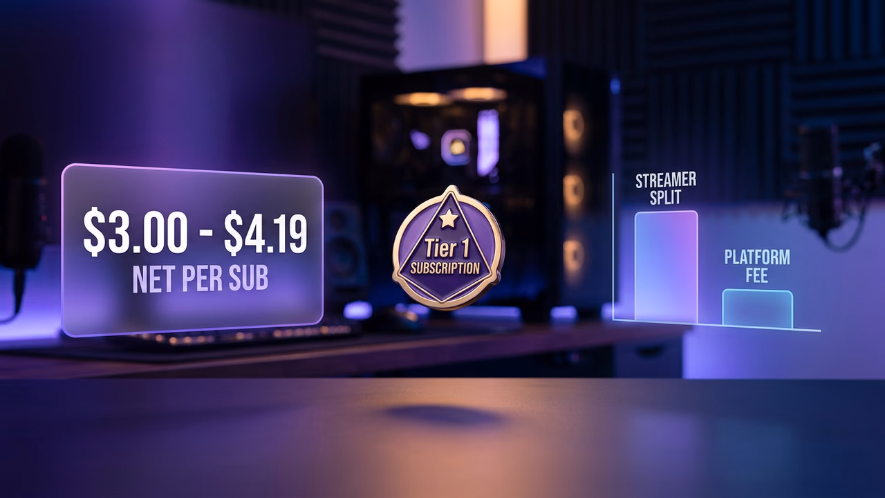 How Much Does a Twitch Streamer Make Per Sub?
