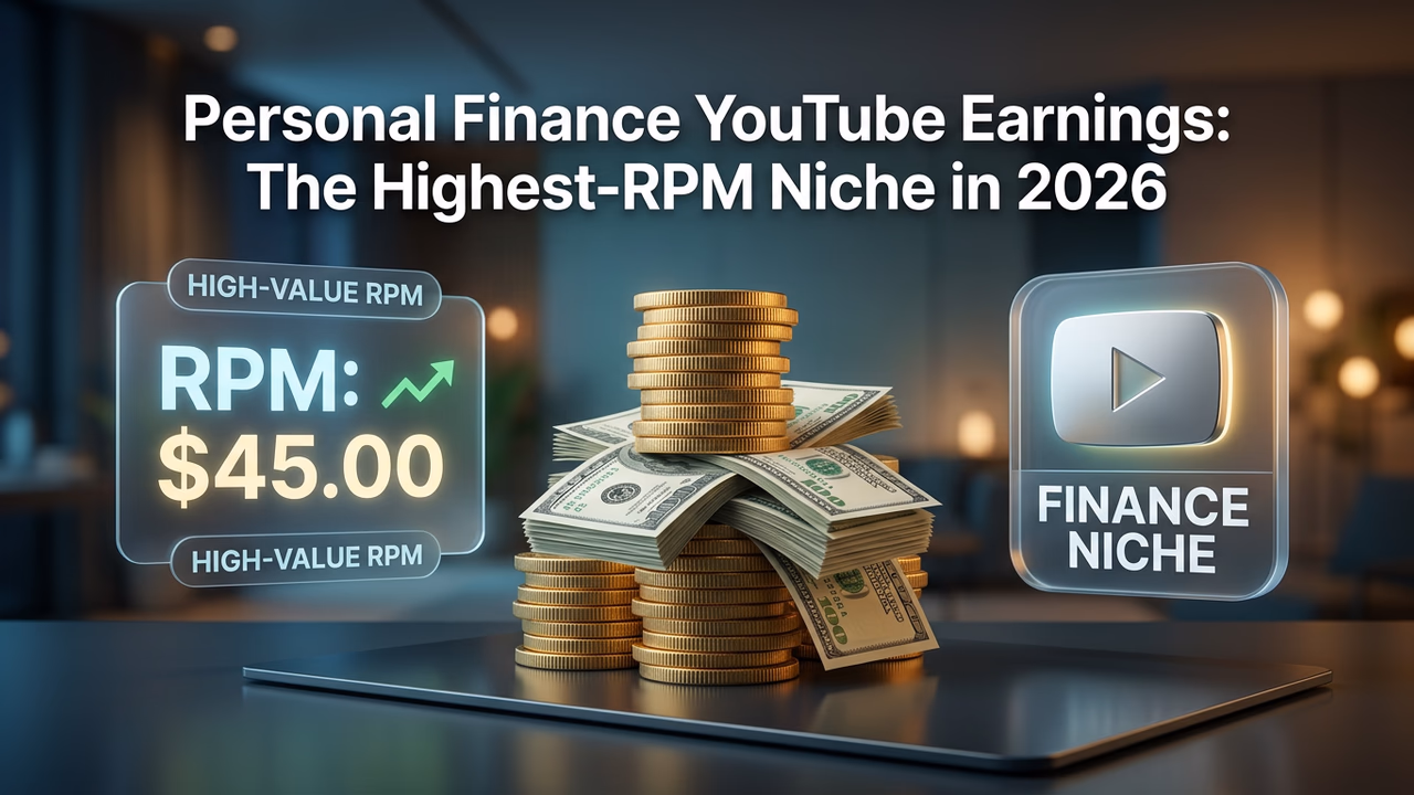 Personal Finance YouTube Earnings: The Highest-RPM Niche in 2026
