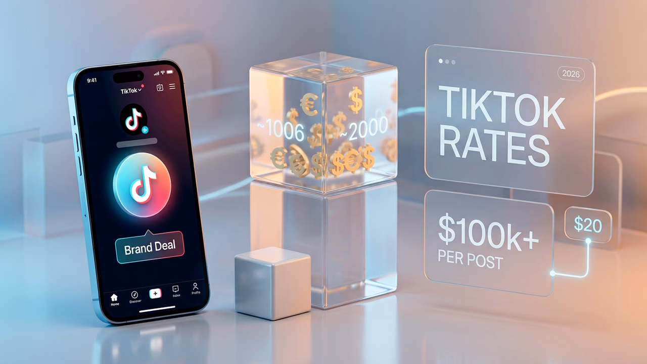 TikTok Brand Deals: How Much Do They Actually Pay? (2026 Rate Guide)