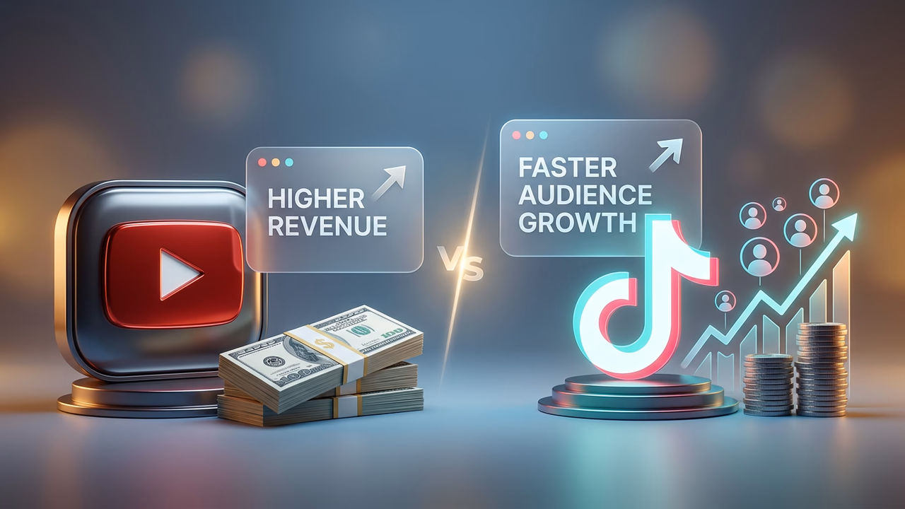 TikTok vs YouTube: Which Platform Pays More?