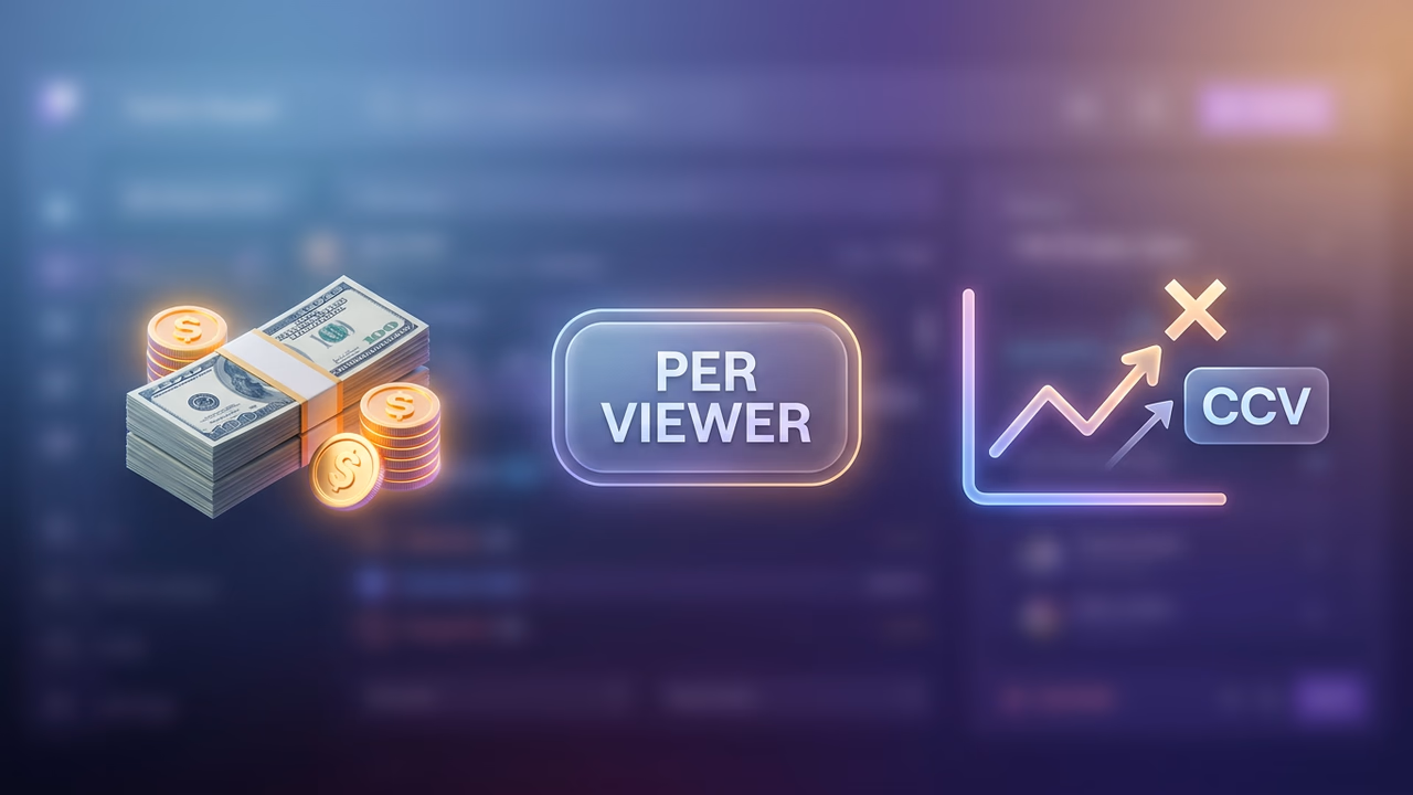 How Much Do Twitch Streamers Make Per Viewer? (Income by CCV)