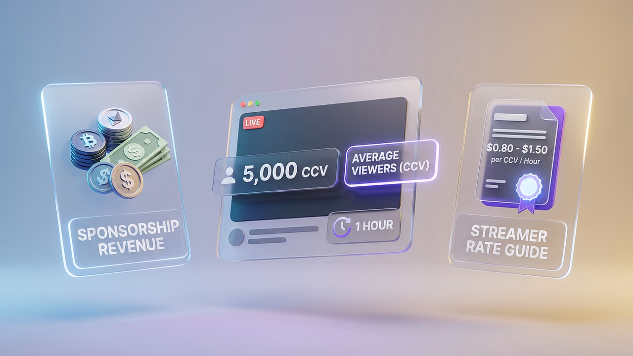 How Much Do Twitch Sponsors Pay? (Streamer Rate Guide)