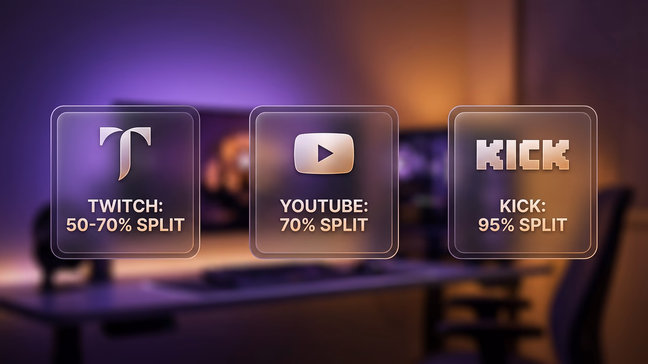 Twitch vs YouTube vs Kick: Which Pays Streamers More?