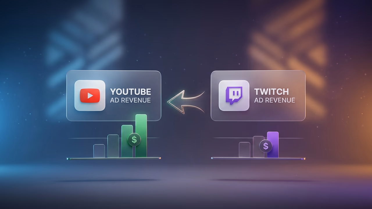 What Pays More: YouTube or Twitch? (2026 Creator Revenue Breakdown)